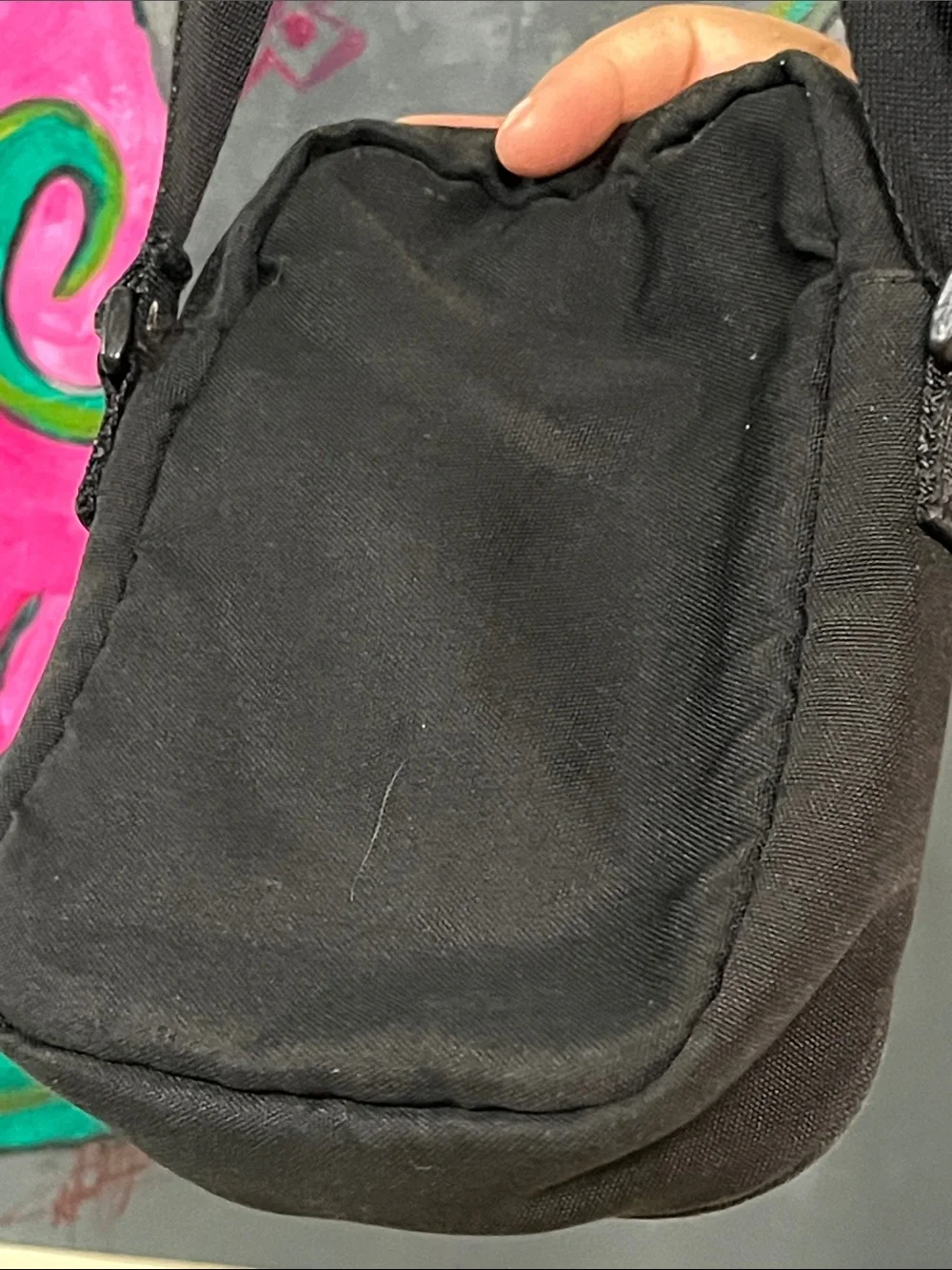 PINK Victoria's Secret Black Men's Shoulder Messenger Bag